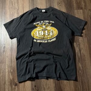 Vintage Circa 1944‎ American Classic Made in USA Eagle Graphic T Shirt XL